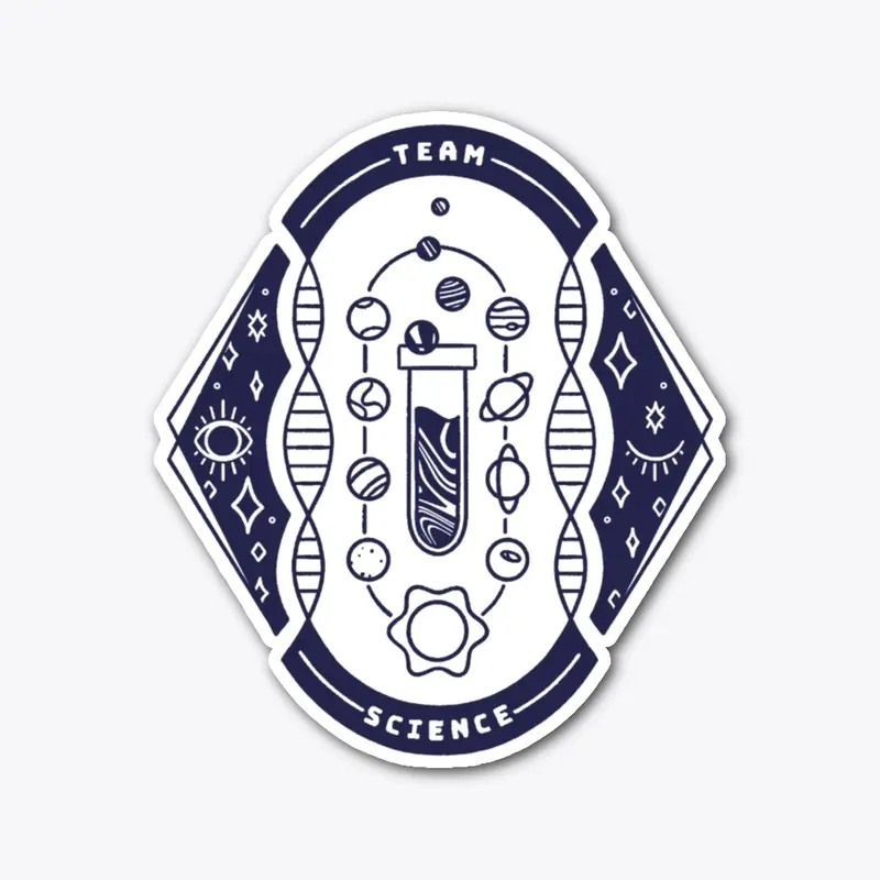 Team Science Sticker